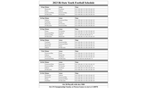 3rd-6th Grades Schedule